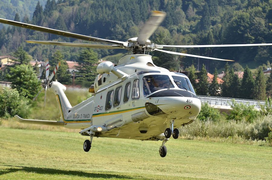 Atterraggio AW 139 GdF